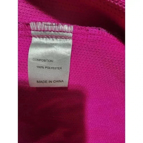 Top & Sky Hooded Rain Coat Girls Size 130 Cosmic Colorful Stars Jersey Lined - Picture 4 of 4